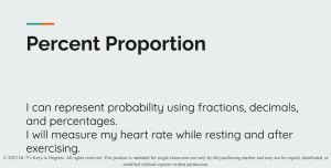 Percent Proportion Slides