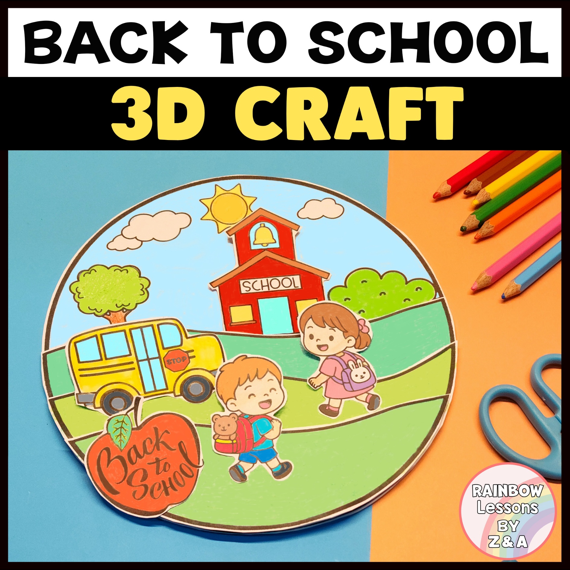 Back to School Craftivity | Back to School Activities | Back to School Decor