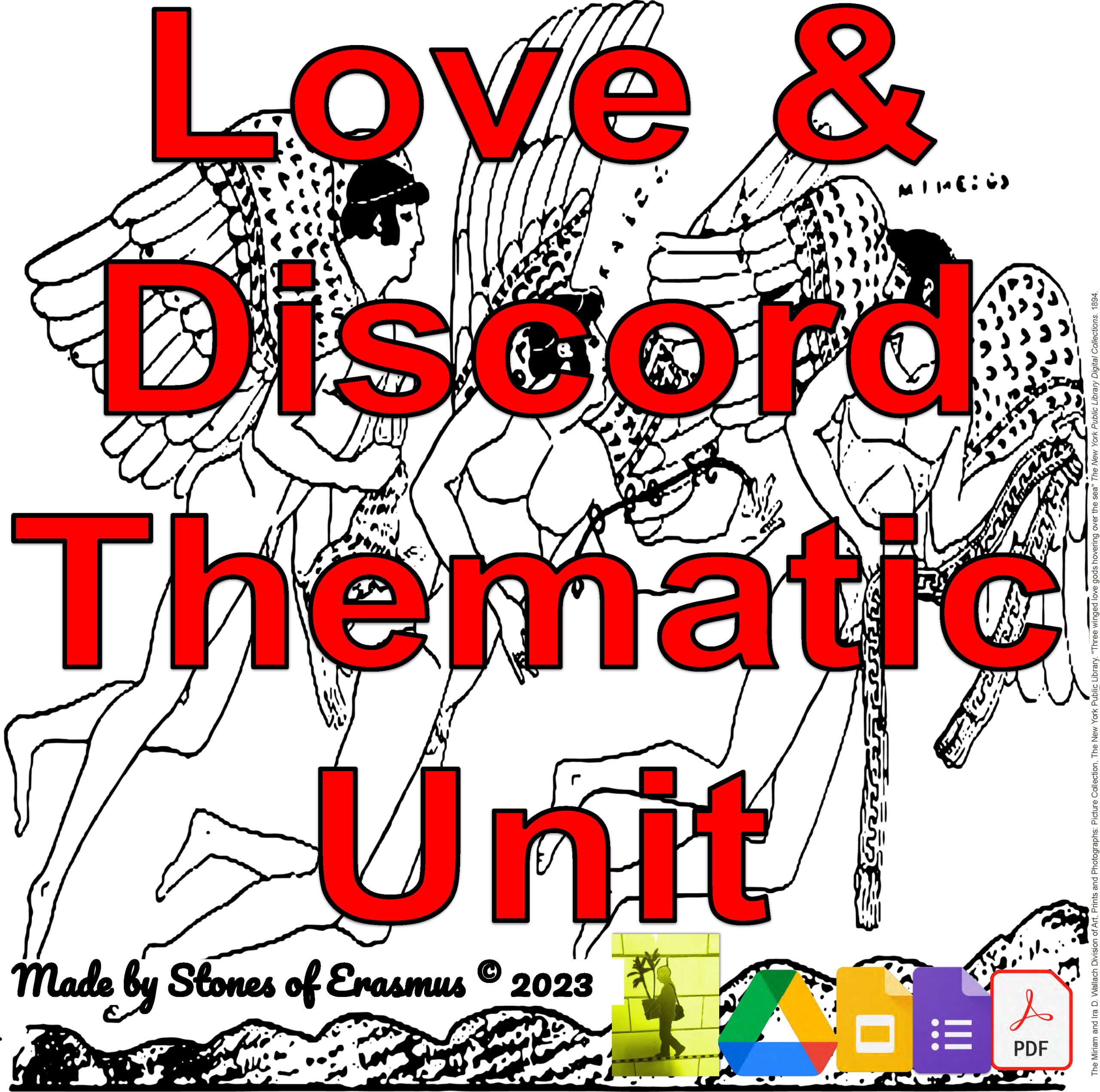 12 Myths of Love & Discord | Thematic Unit for Middle & High School ELA 8-11
