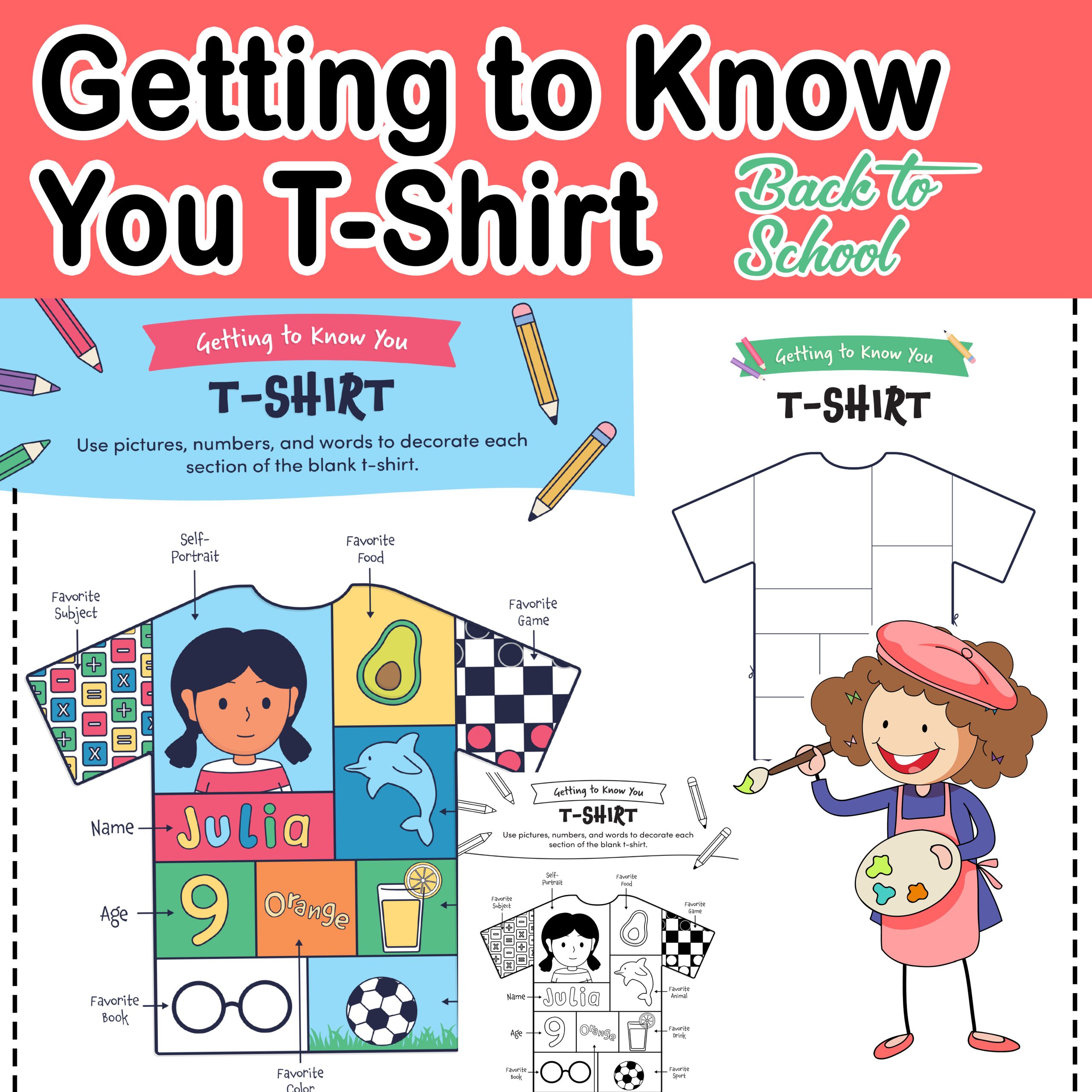 Getting to Know You T-Shirt | Back to School