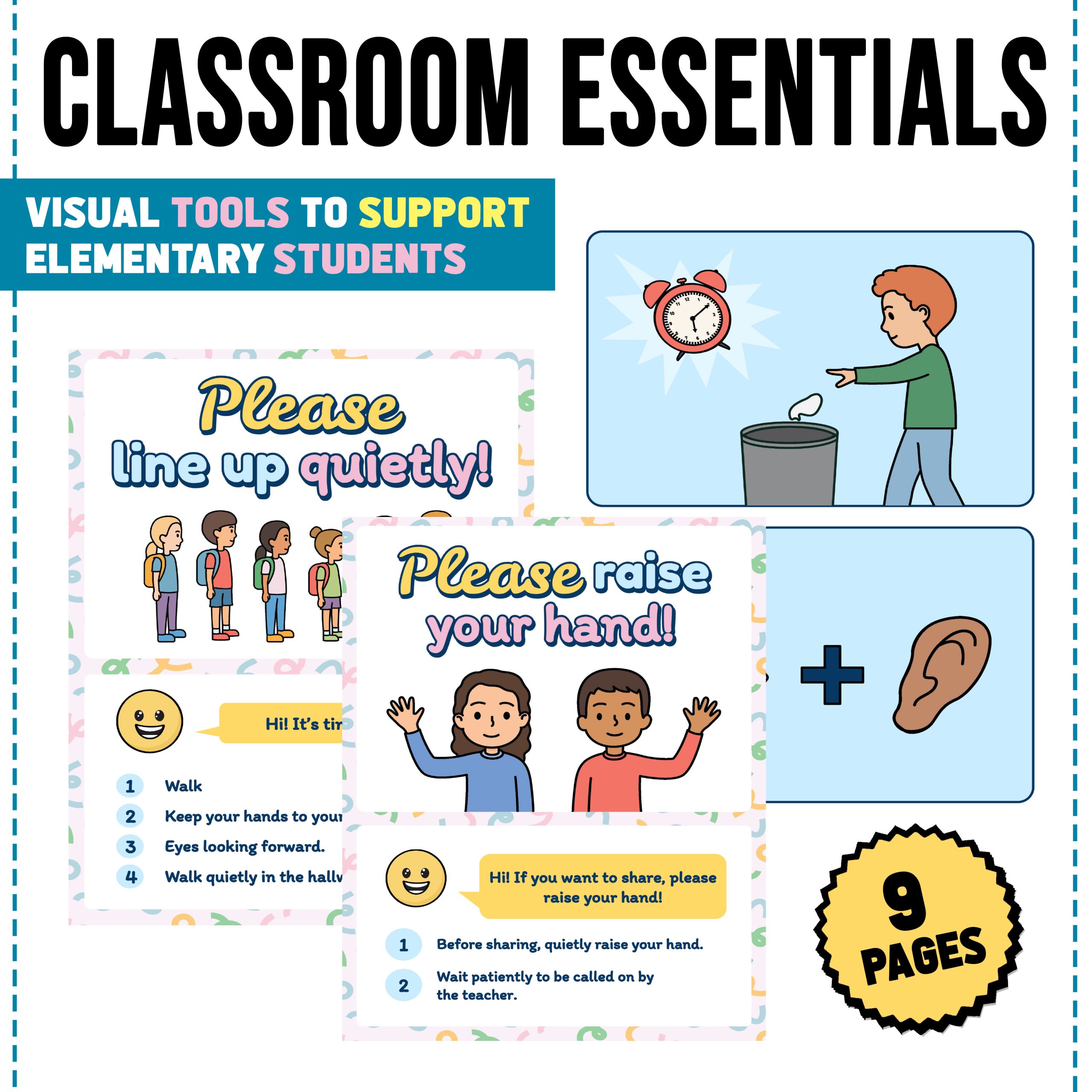 Classroom Essentials: Visual Tools to Support Elementary Students