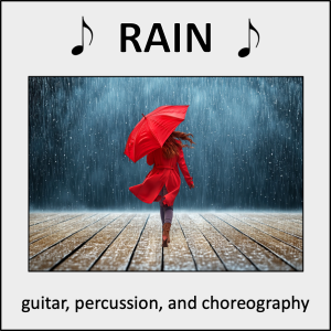 Rain - a song for beginner guitar students
