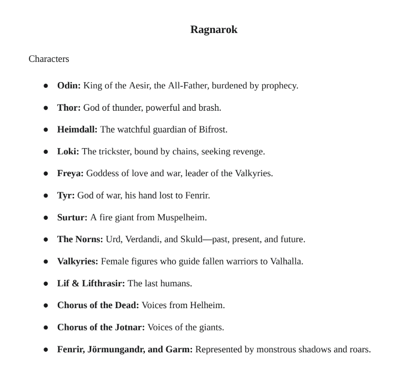 Ragnarok Play