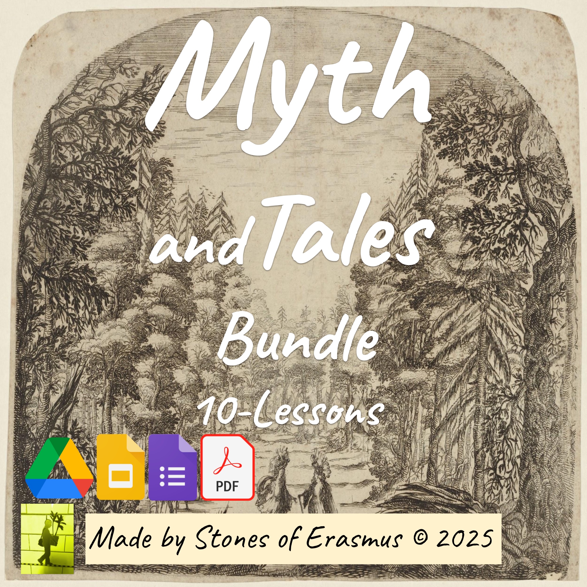 10 Lesson Myths & Tales Bundle | ELA Unit for Middle and High School Students