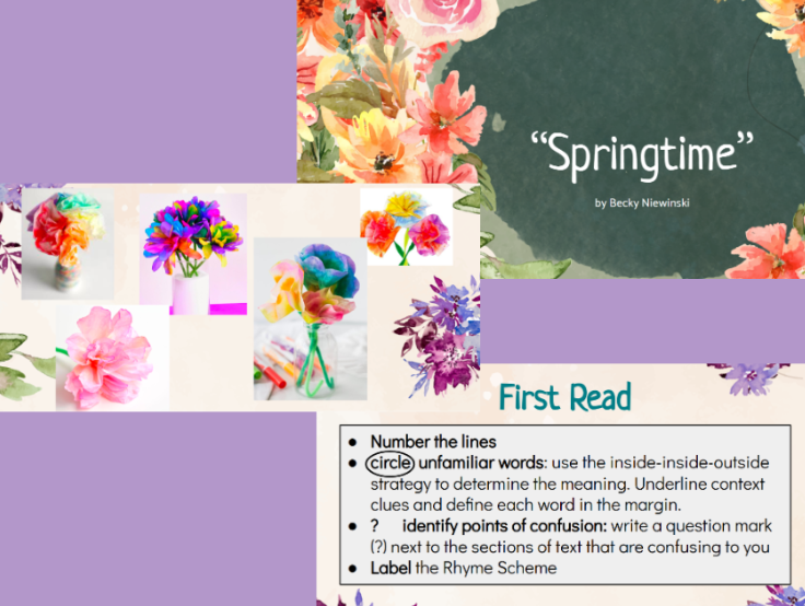 "Springtime" by Becky Niewinski Poetry Analysis and Close Read