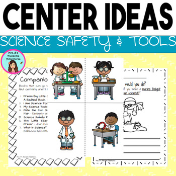 Science Safety and Tools Unit Center Ideas