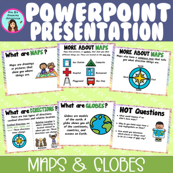 Maps and Globes PowerPoint Presentation