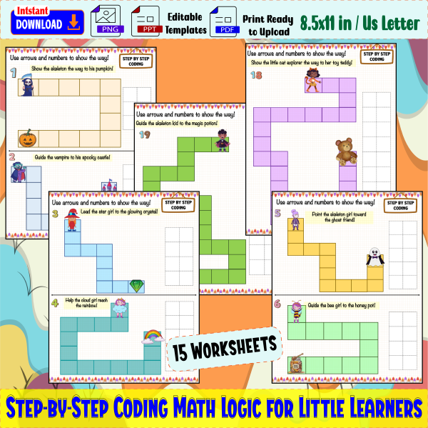 Step-by-Step Coding Math Logic for Little Learners | Made By Teachers