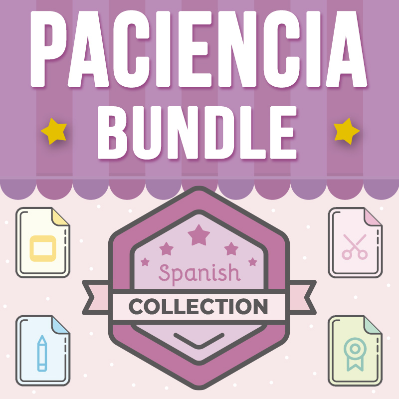 Paciencia Collection BUNDLE: SEL PowerPoint y Worksheets, Tema La Tortuga