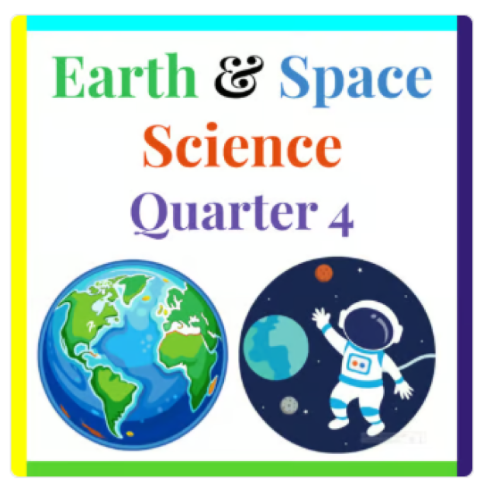 Quarter 4 of Earth & Space Science Powerpoints & Worksheets