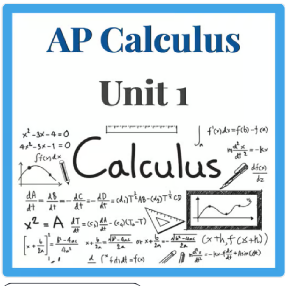 Unit 1 AP Calculus Limits & Continuity - Powerpoint Lessons, Notes & Worksheets