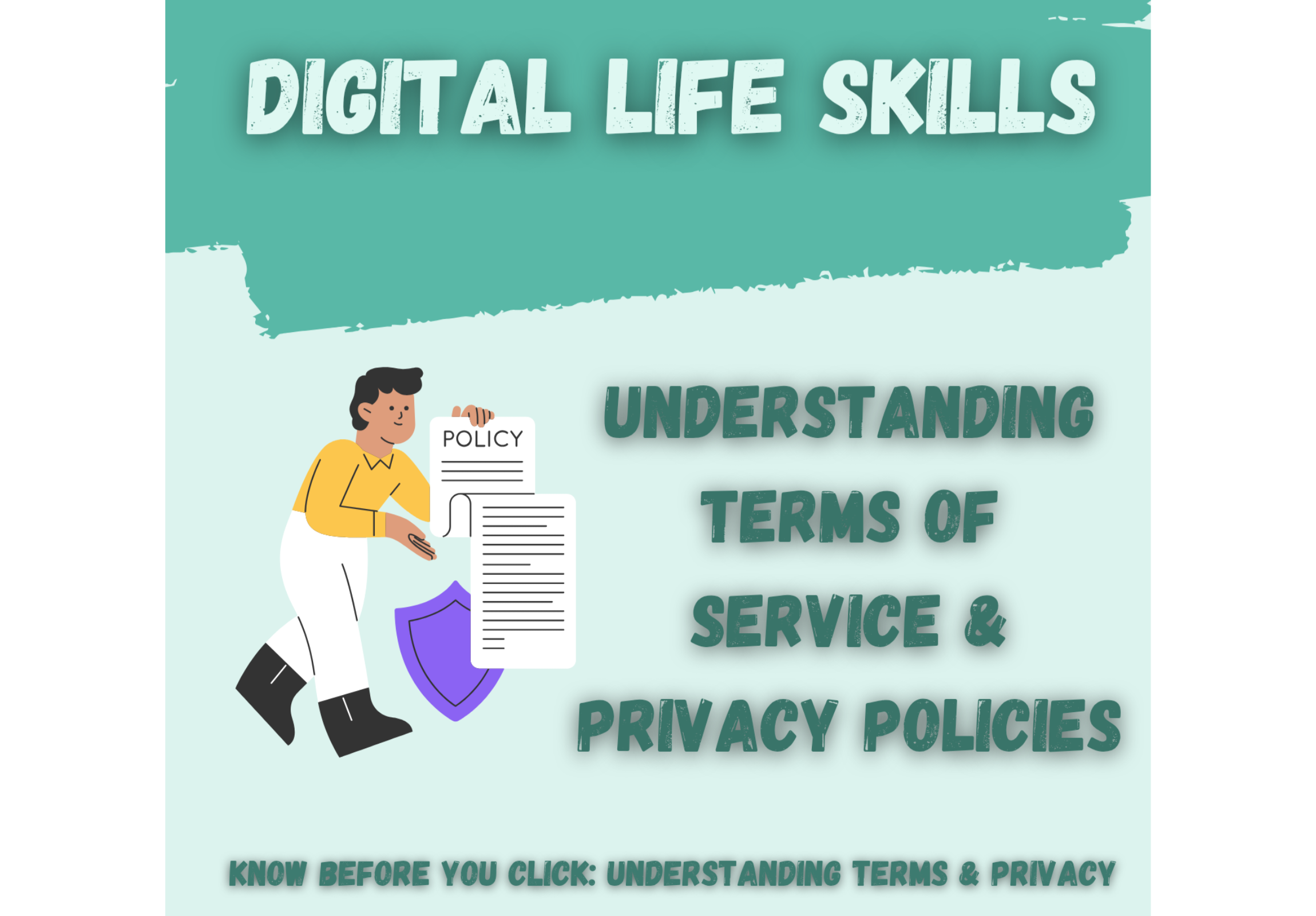Understanding Terms of Service & Privacy Policies - Media Literacy & Digital Citizenship Lesson