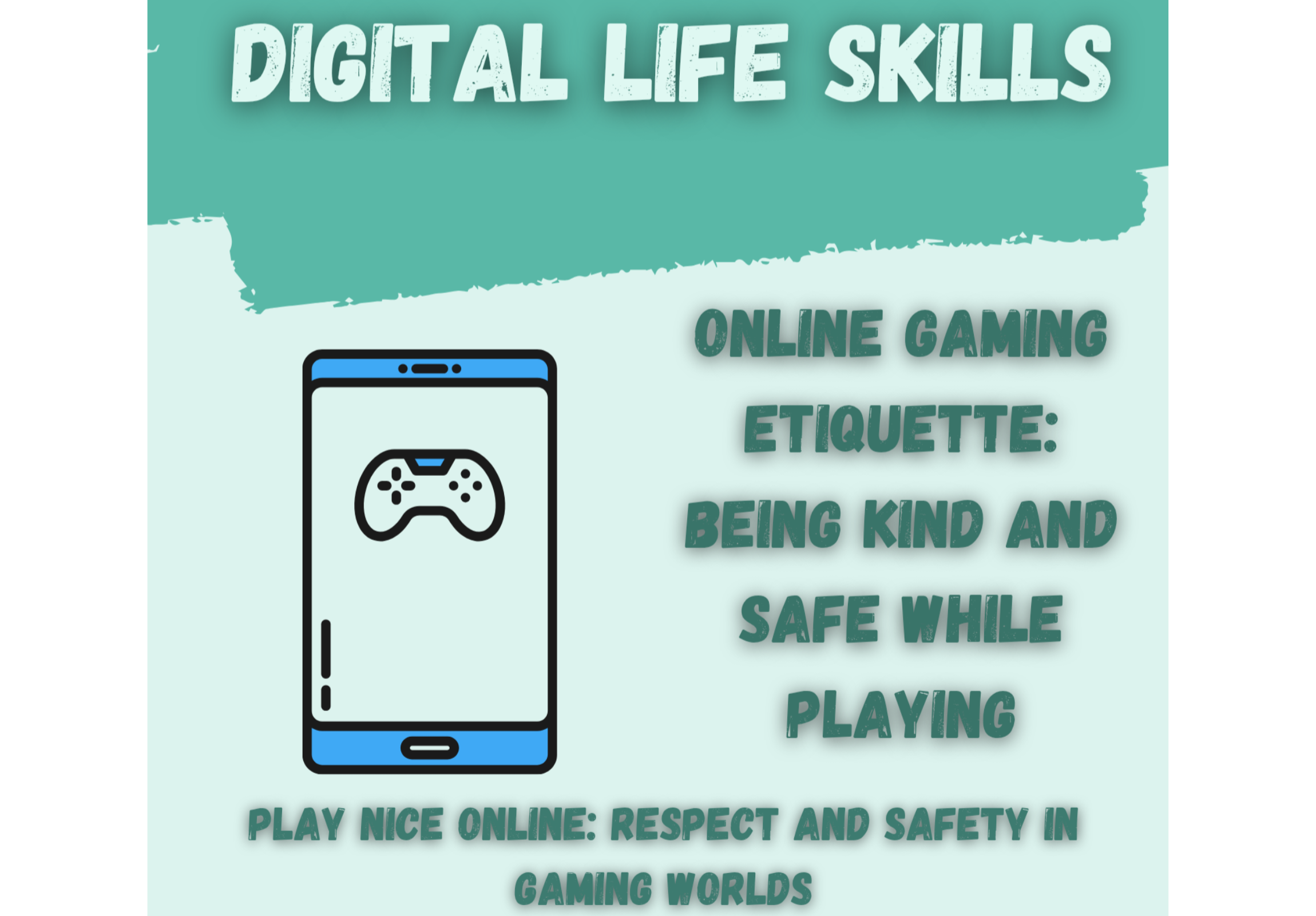 Digital Citizenship & Online Gaming Etiquette Lesson: Teaching Respect & Safety in Gaming