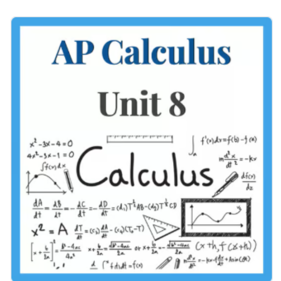 Calculus Unit 8 Applications of Integration PPT Lessons, Notes & Worksheets