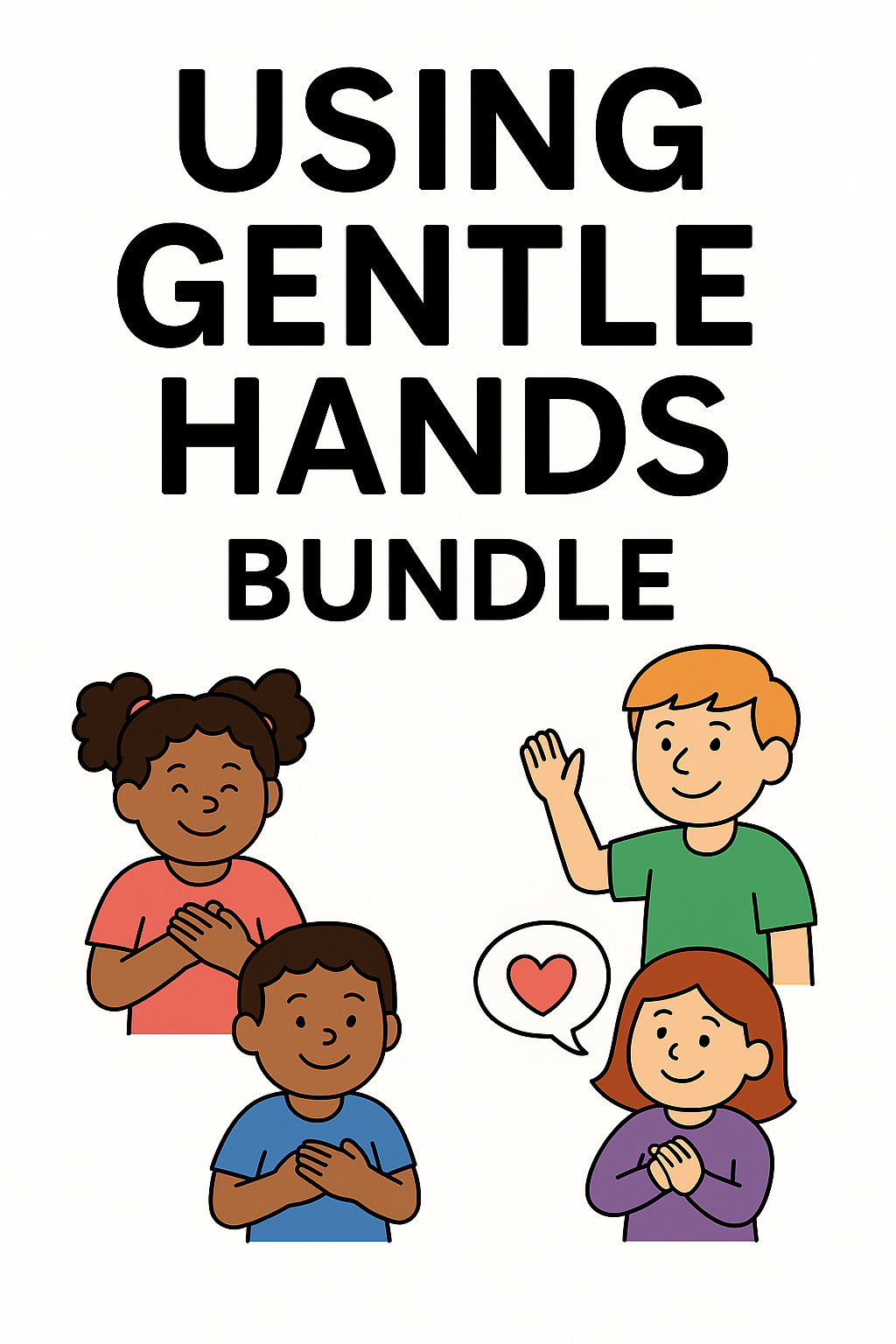 Using Gentle Hands Bundle | Social Story + SEL Activities | Kind Hands, Personal