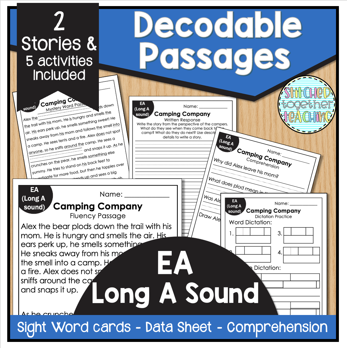 Hard and Soft G Decodable Reading Passages and Worksheets Orton ...