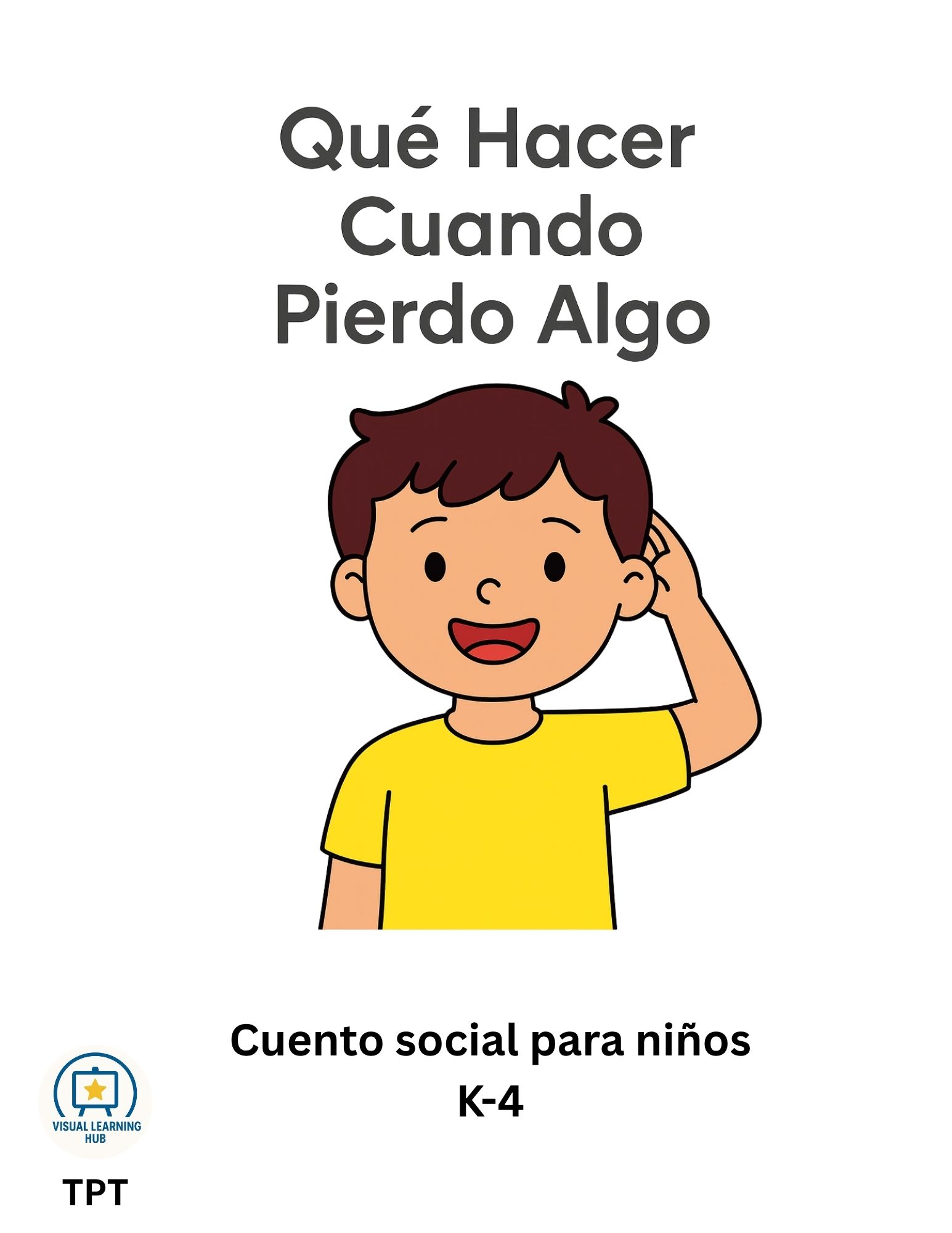 Qué Hacer Cuando Pierdo Algo | Historia Social para Autismo, Regulación Emocional y Solución de Prob