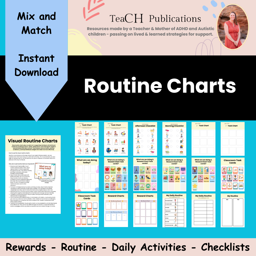 Executive Functioning Visual Timetable Autism Support | Made By Teachers