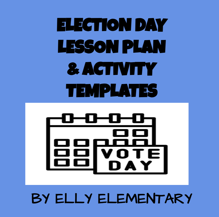 Election Day Activities Pack: Teach Kids About Voting with Printables & Coloring