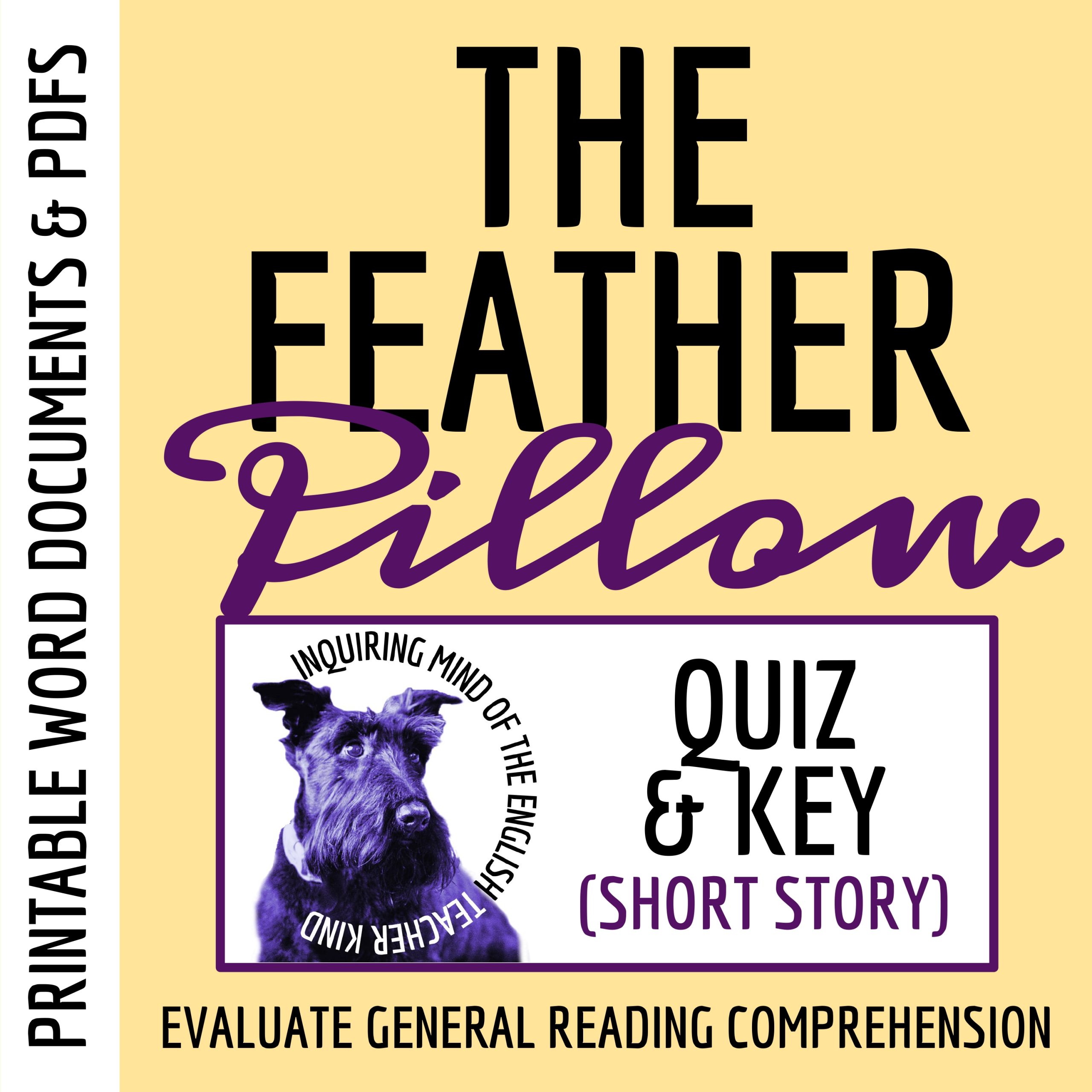 "The Feather Pillow" by Horacio Quiroga Quiz and Answer Key | Psychological Horror Story