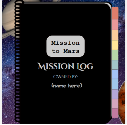 Mission To Mars Interactive Notebook Google Slides Activity