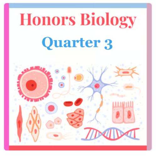 Honors Biology Quarter 3