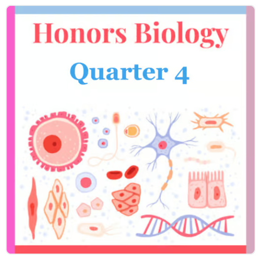 Honors Biology Quarter 4