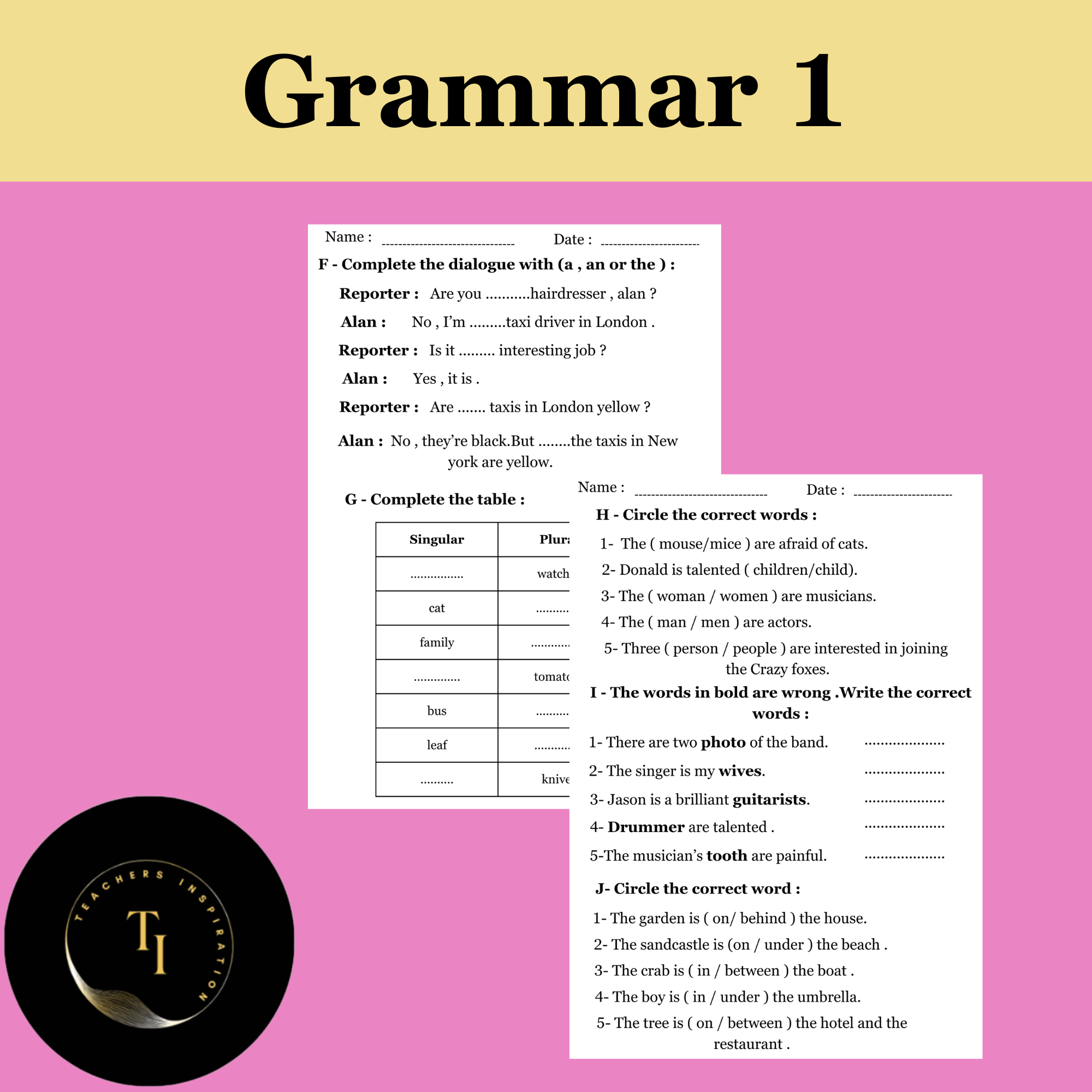 Grammar 1