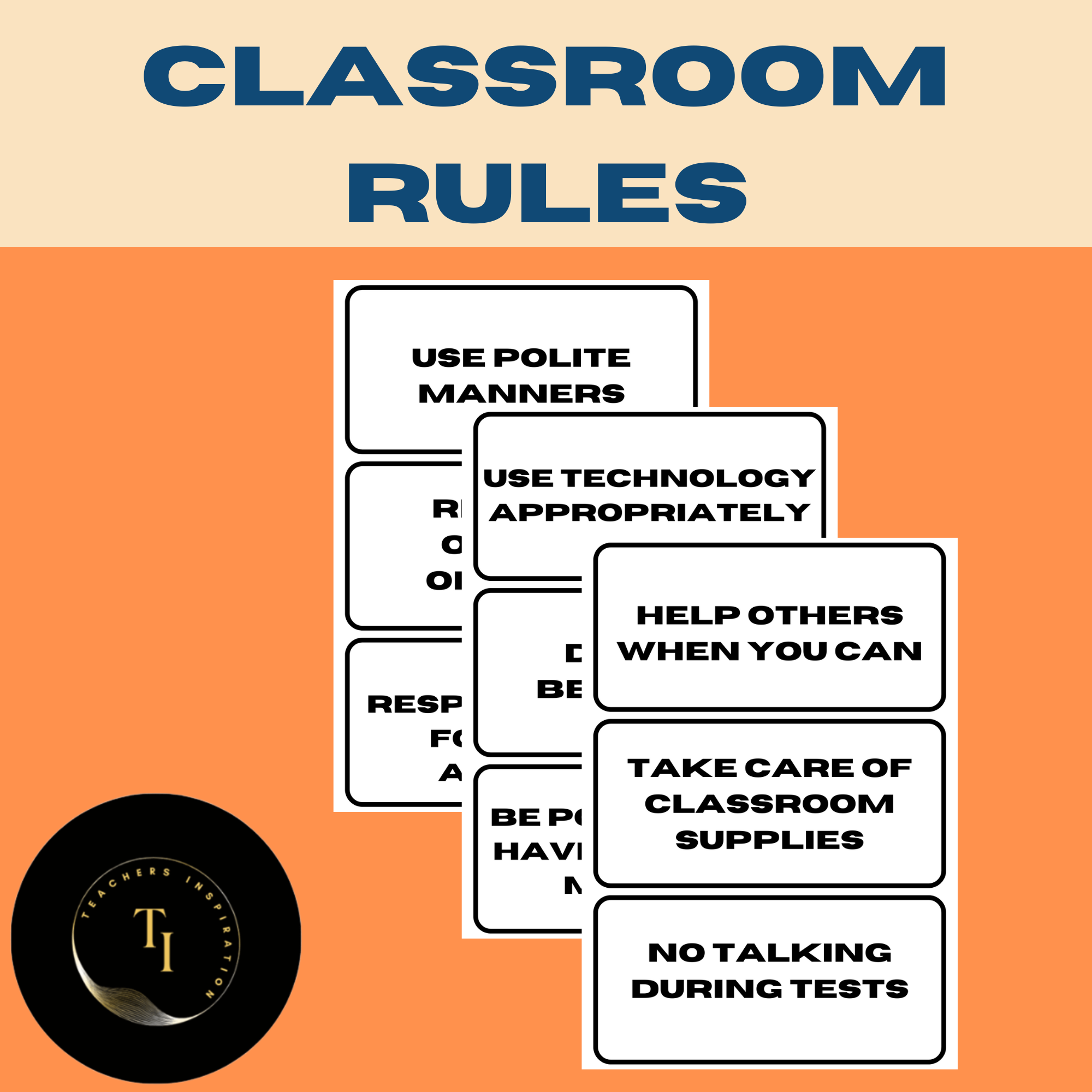 CLASSROOM RULES