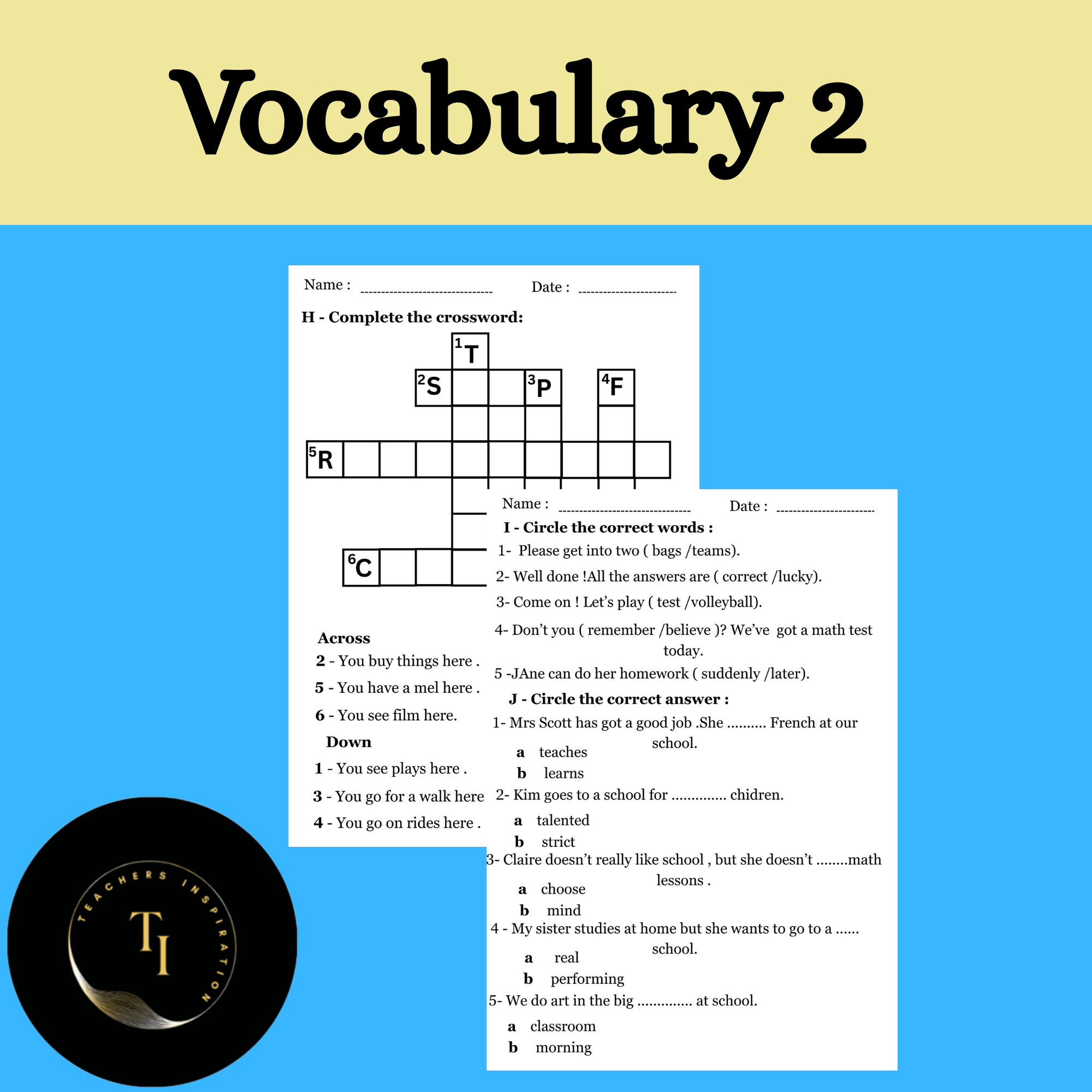 VOCABULARY 2