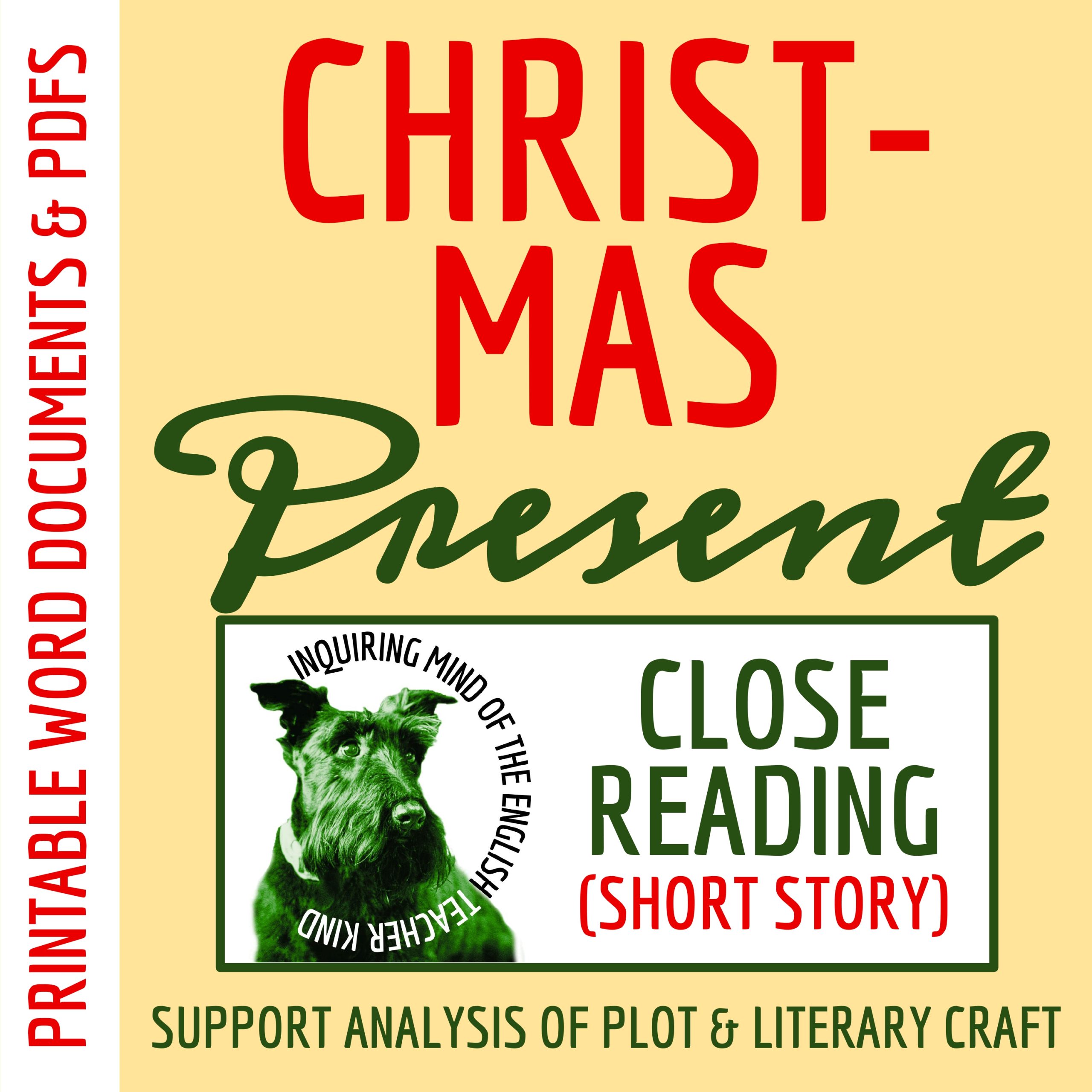"The Christmas Present" by Richmal Crompton Worksheet | Winter Holiday Close Reading Activity