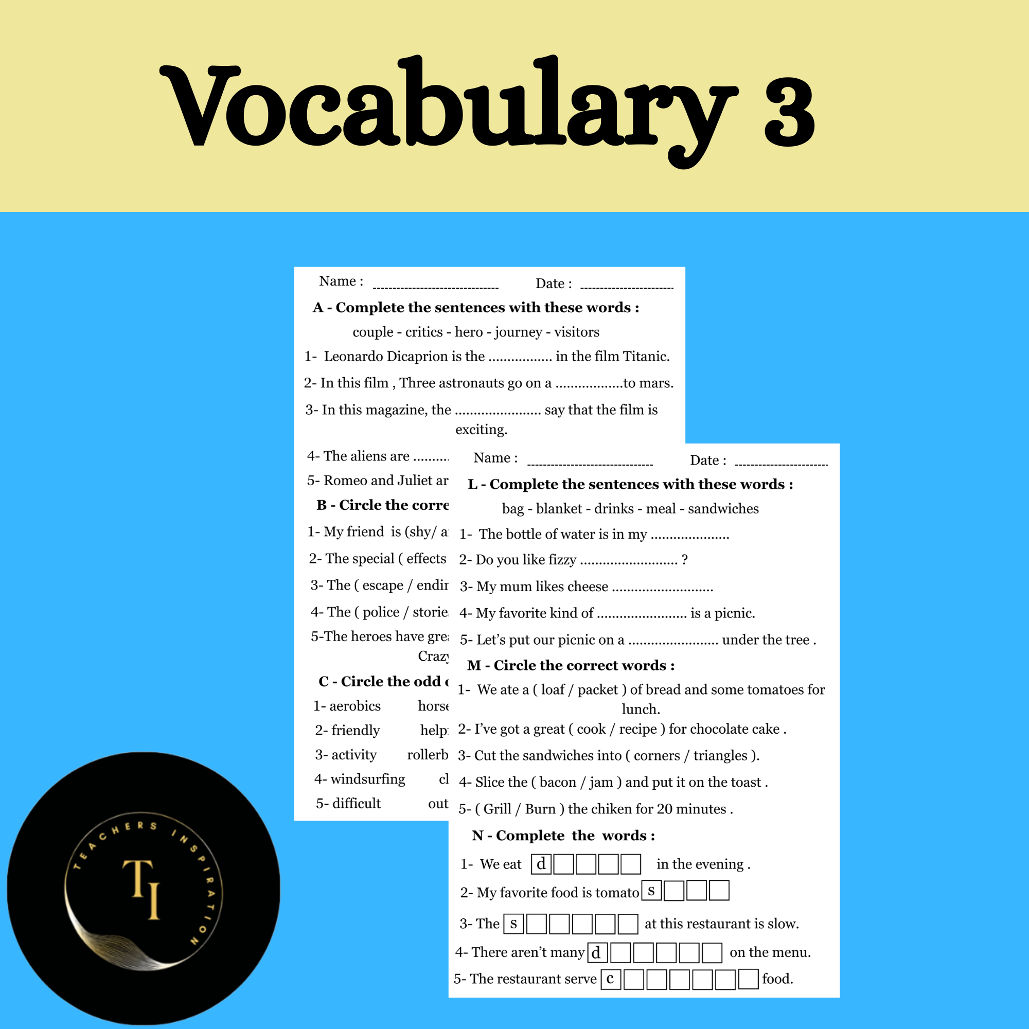 VOCABULARY 3