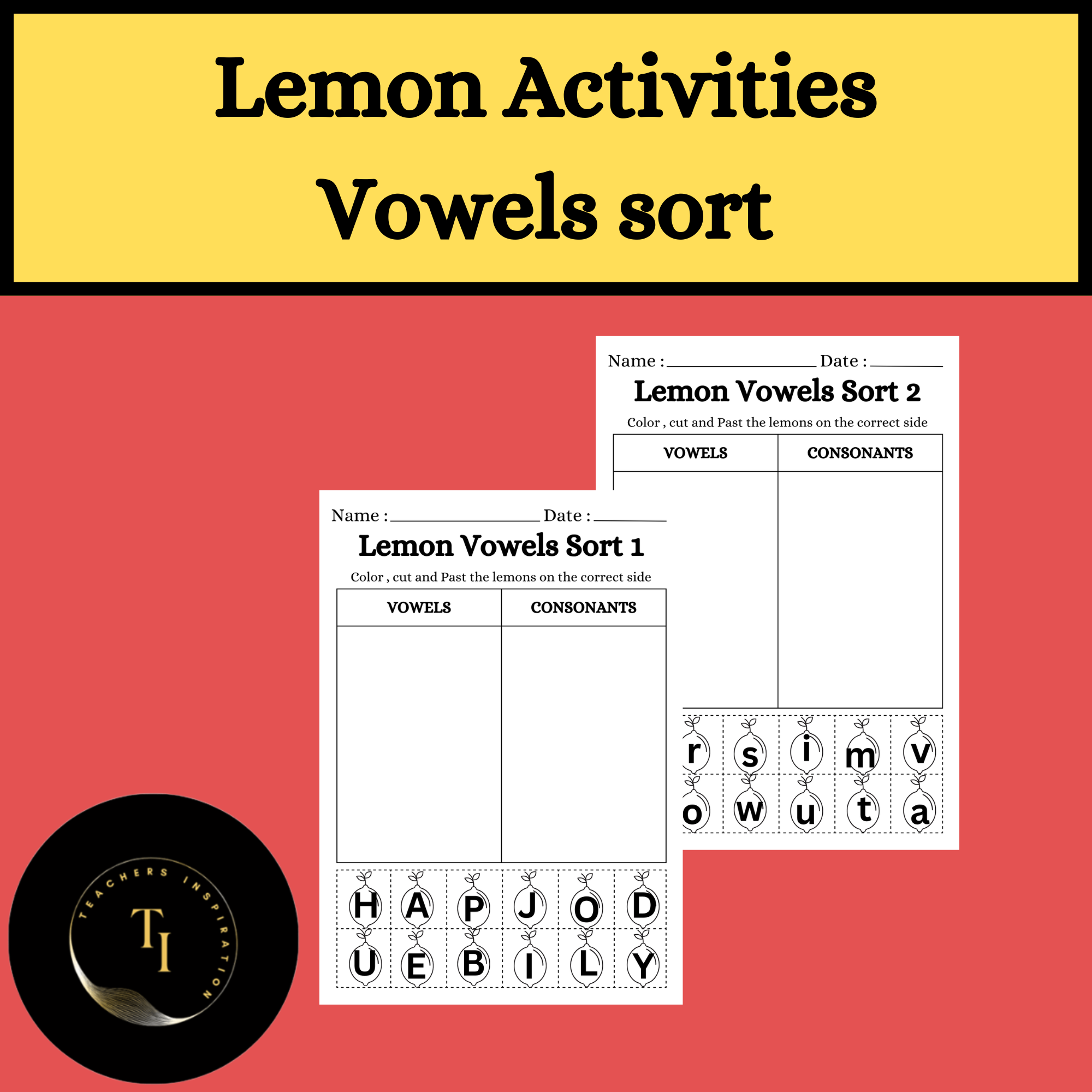 Lemon Voyels Sort