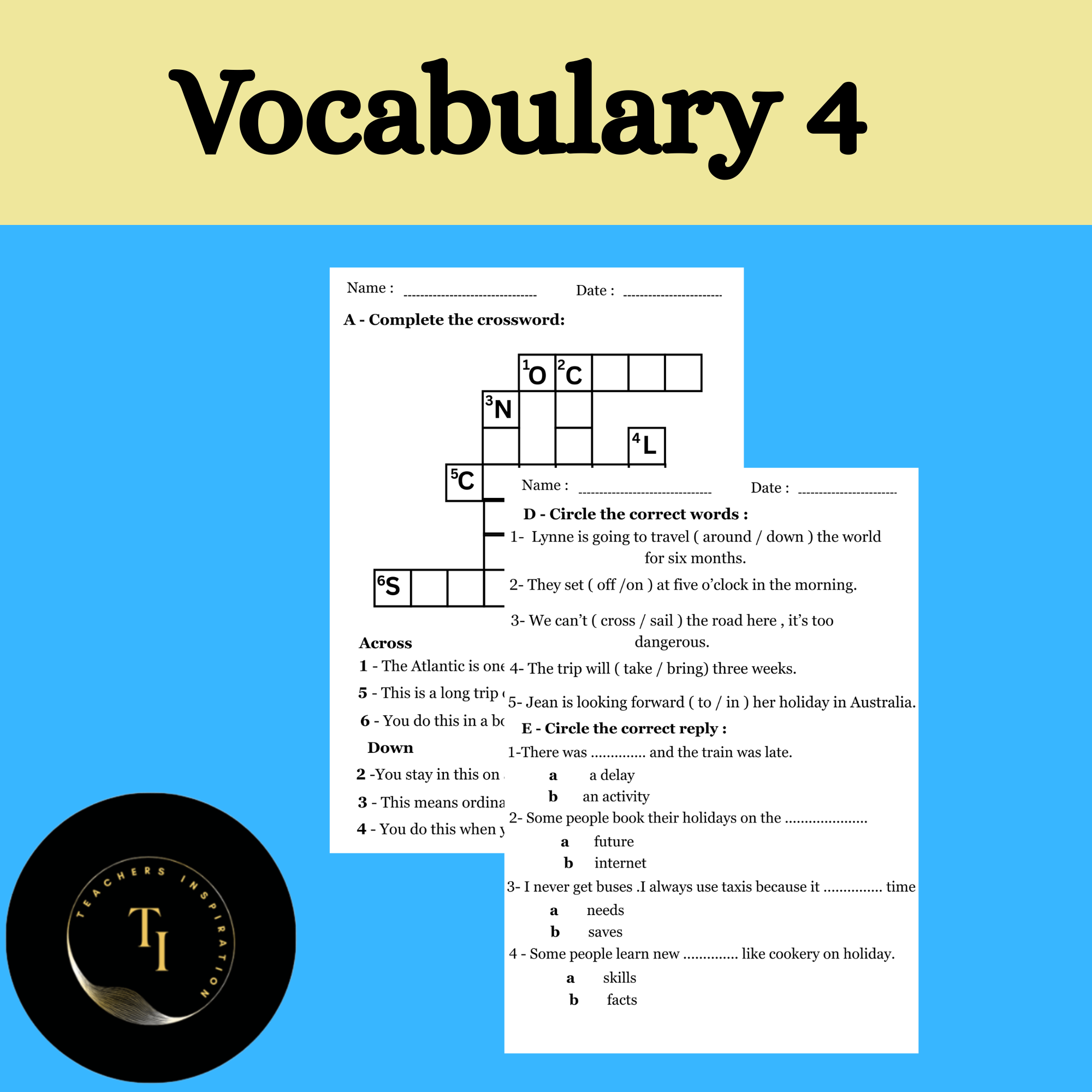 VOCABULARY 4