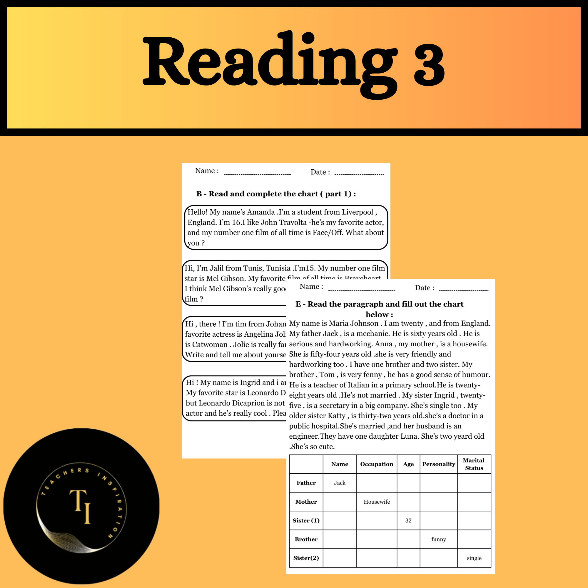 Reading 3