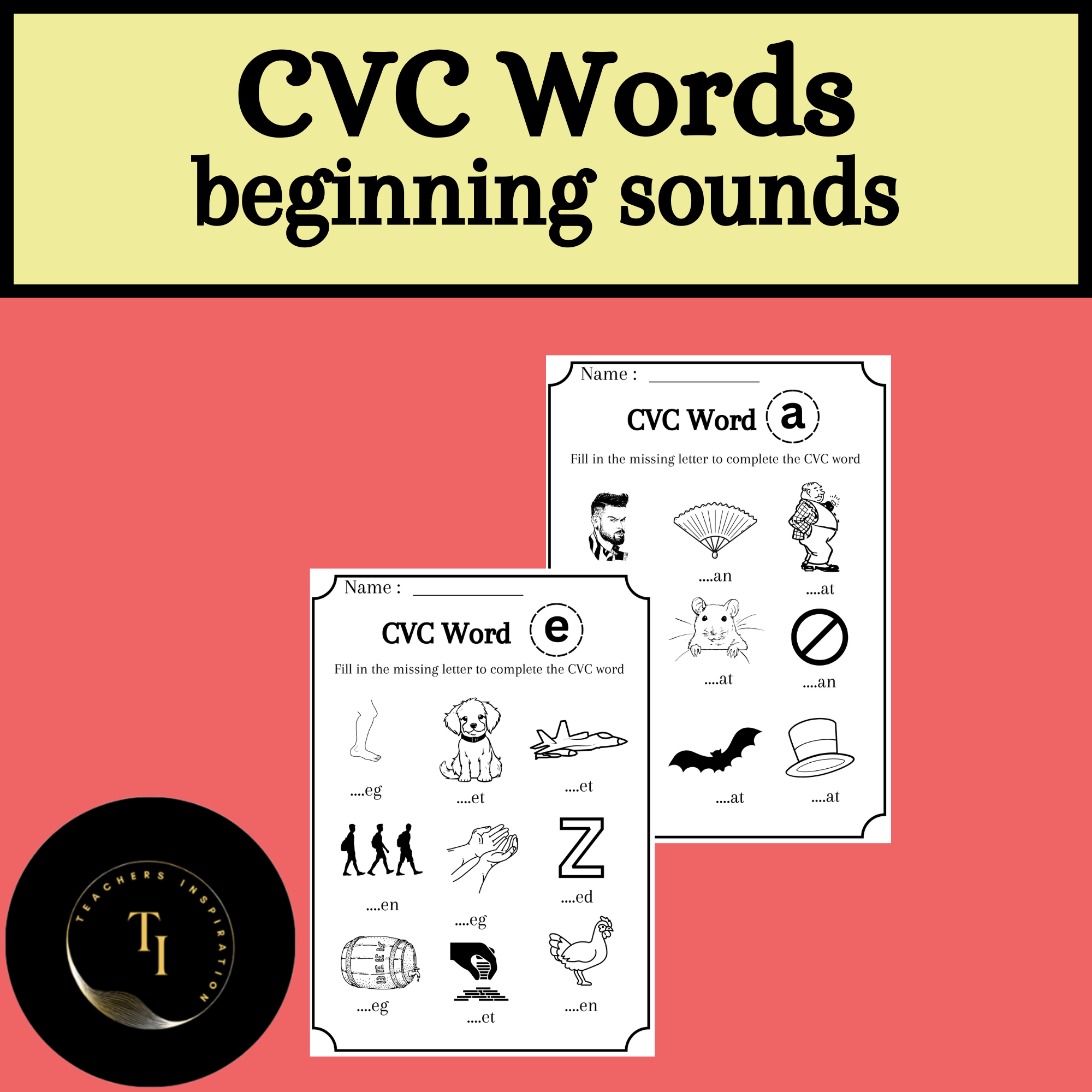 CVC Words ( Beginning Sounds )