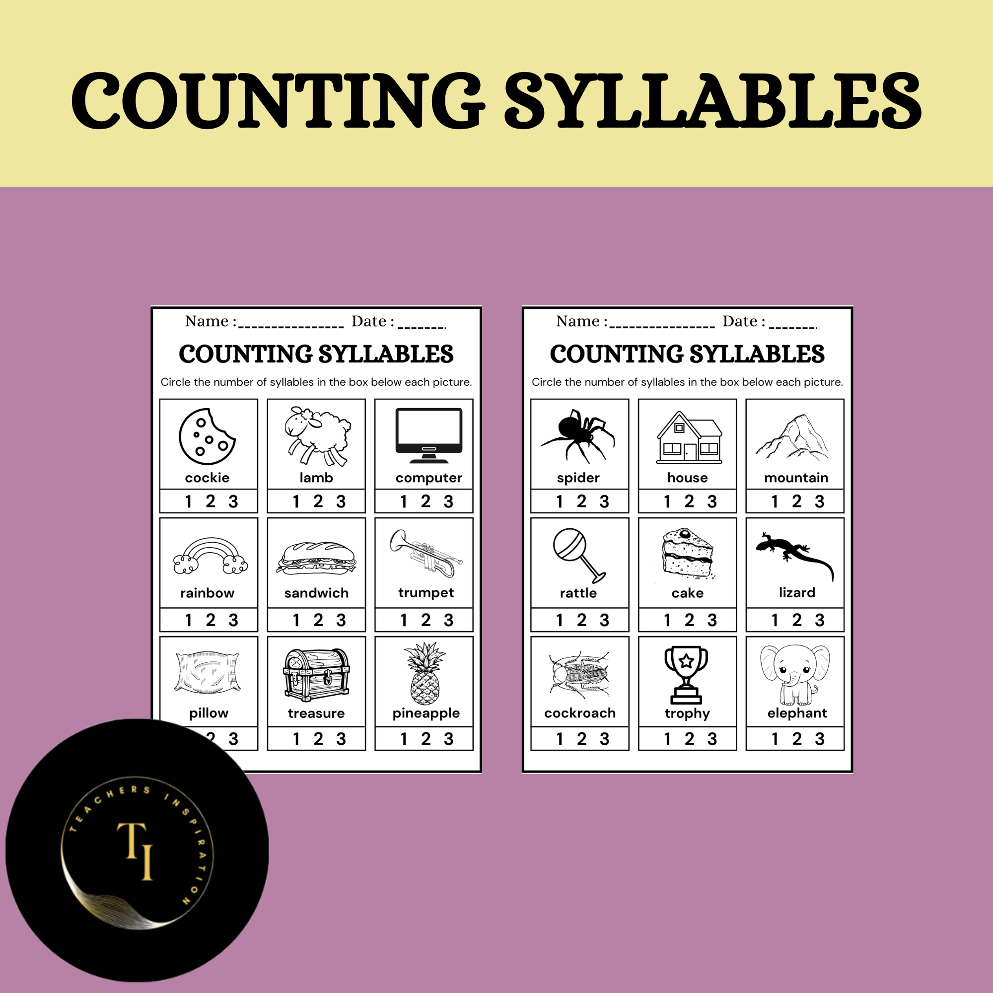 COUNTING SYLLABLES