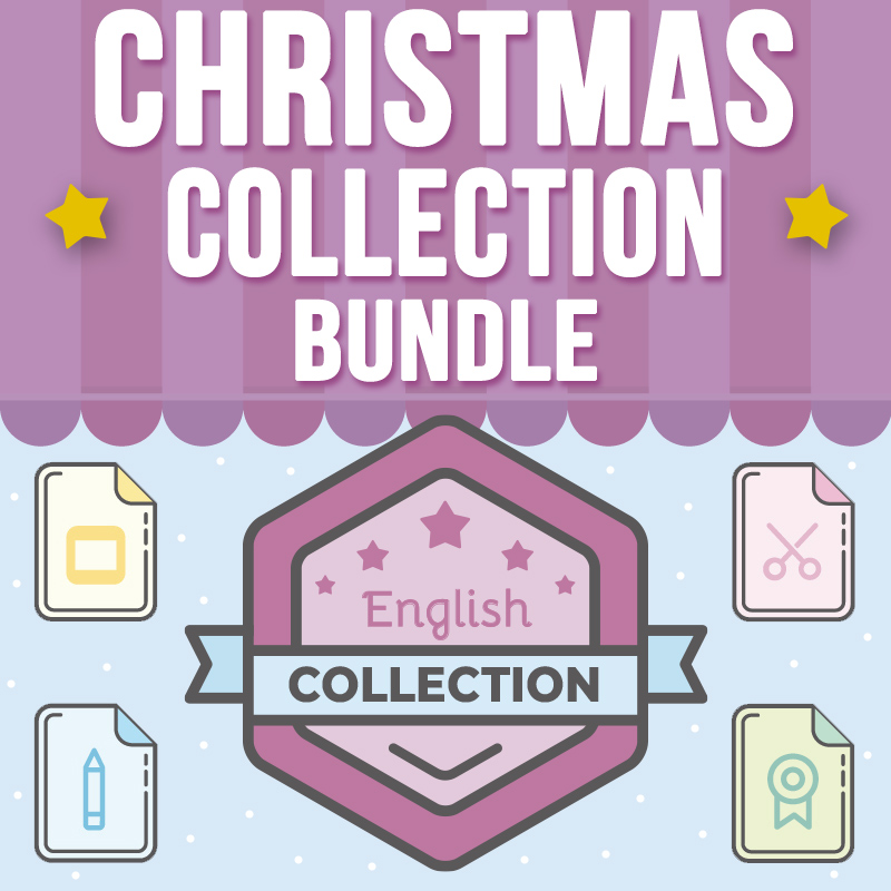 Christmas Activities Collection Bundle PowerPoint Crafts Writing 1st-3rd SEL