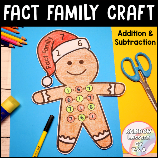 Christmas Math Crafts BUNDLE | Factors and Multiples | Fact Families ...