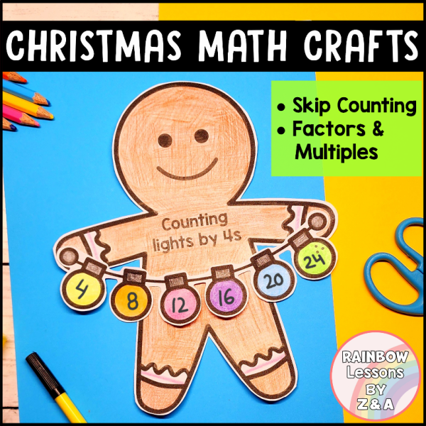 Christmas Math Crafts BUNDLE | Factors and Multiples | Fact Families ...