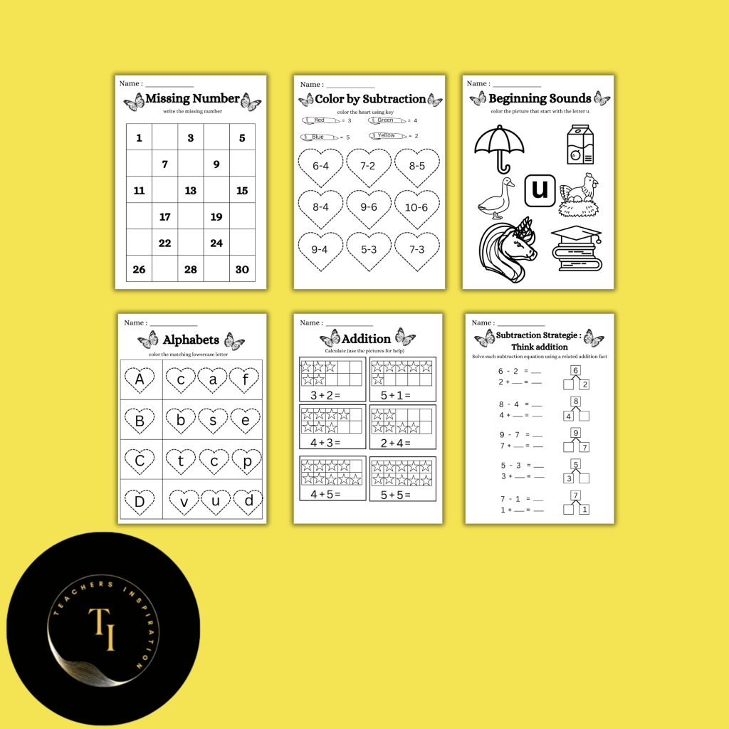 Kindergarten Math and Literacy | Made By Teachers