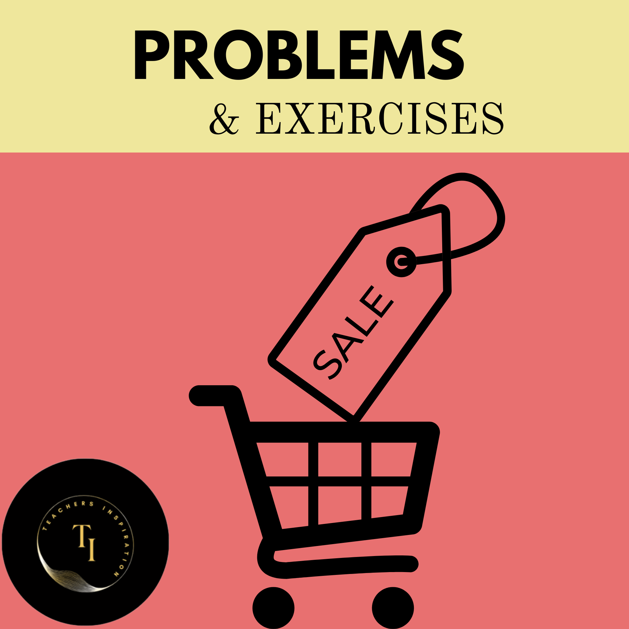 Problems word and exercises