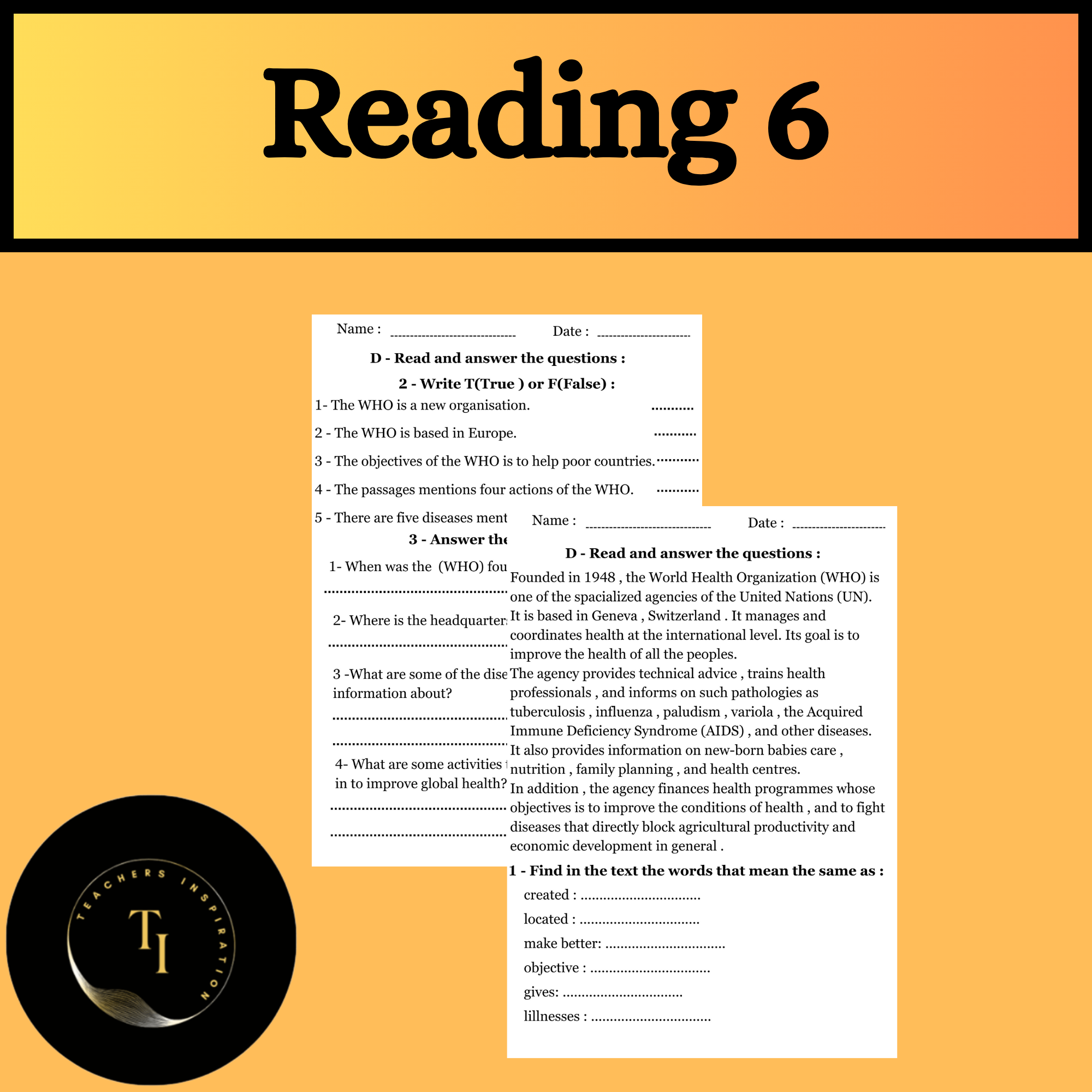 Reading 6
