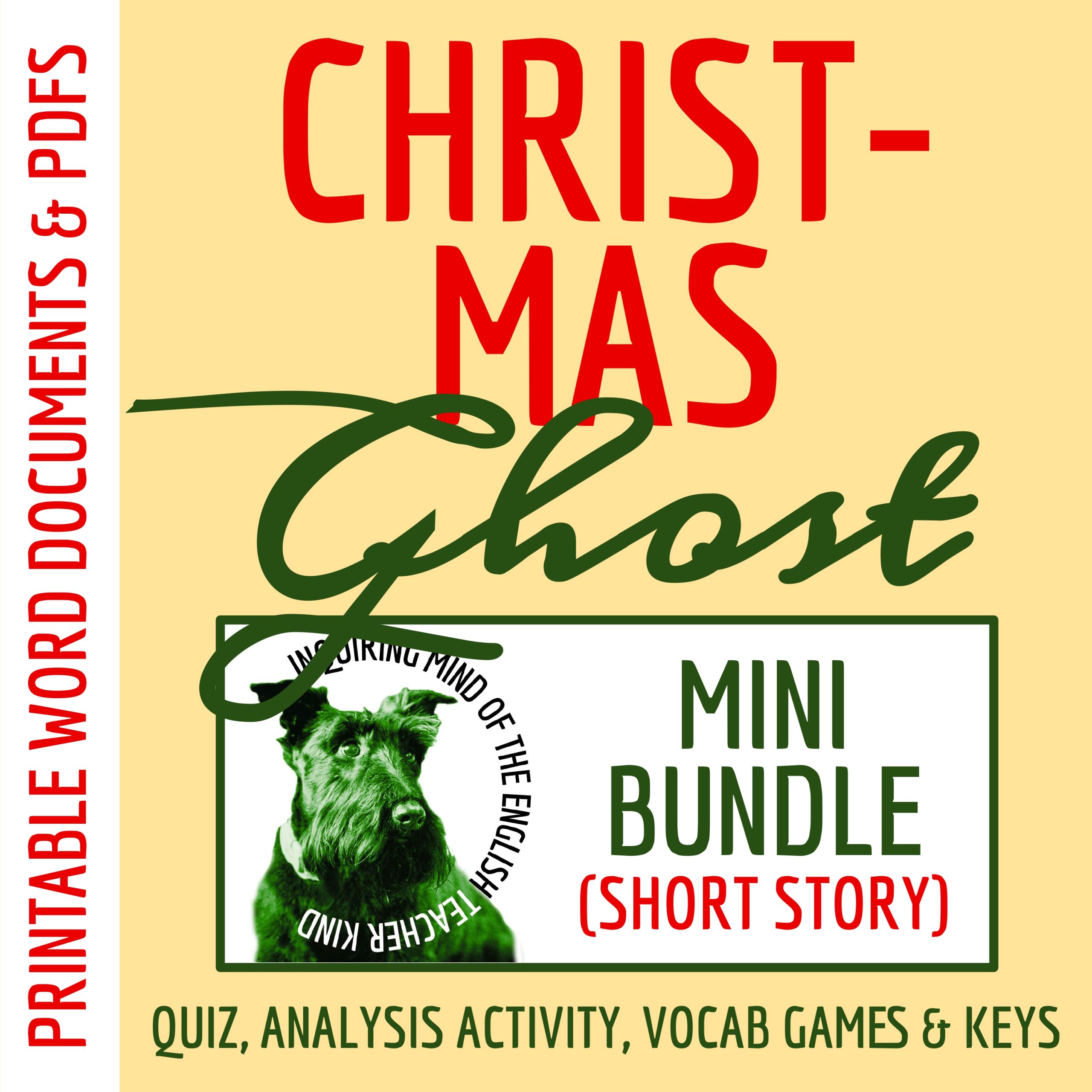 "The Christmas Ghost" by Mary E. Wilkins Freeman | Winter Holiday Reading Quiz and Activities