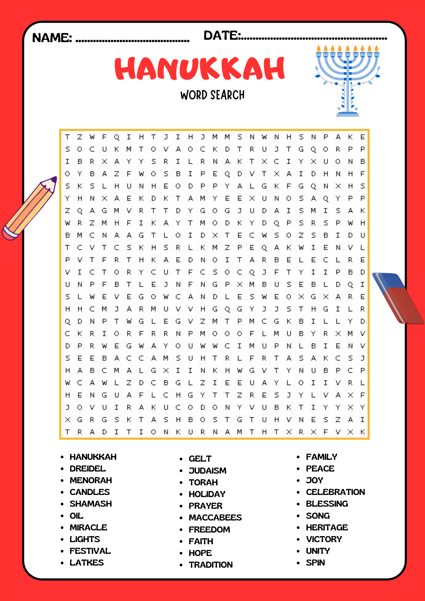 Sundae Best Secrets Word Search Activity Puzzle Worksheet | Made By ...