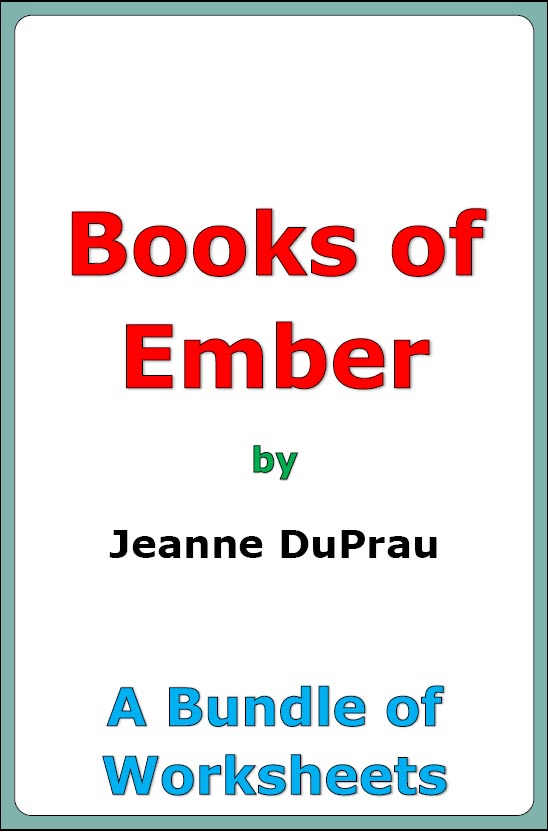 The Books of Ember: A Bundle of Worksheets