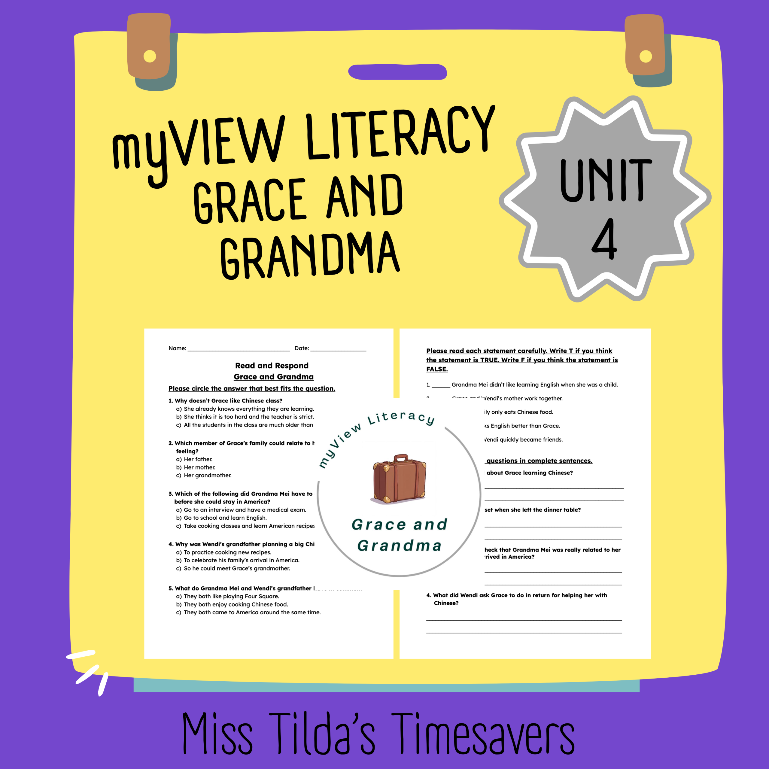 Upside-Down and Backward - Grade 6 HMH Into Reading - Made By Teachers