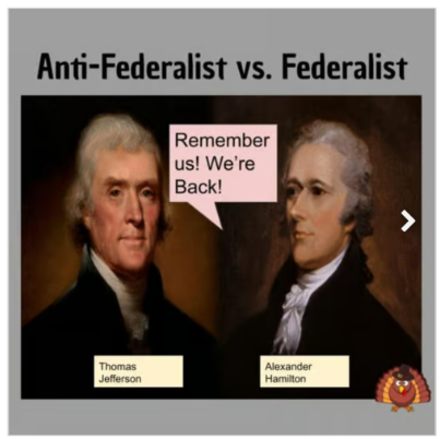 Formation of Political Parties Digital VIRTUAL Google Slides Lesson Activity