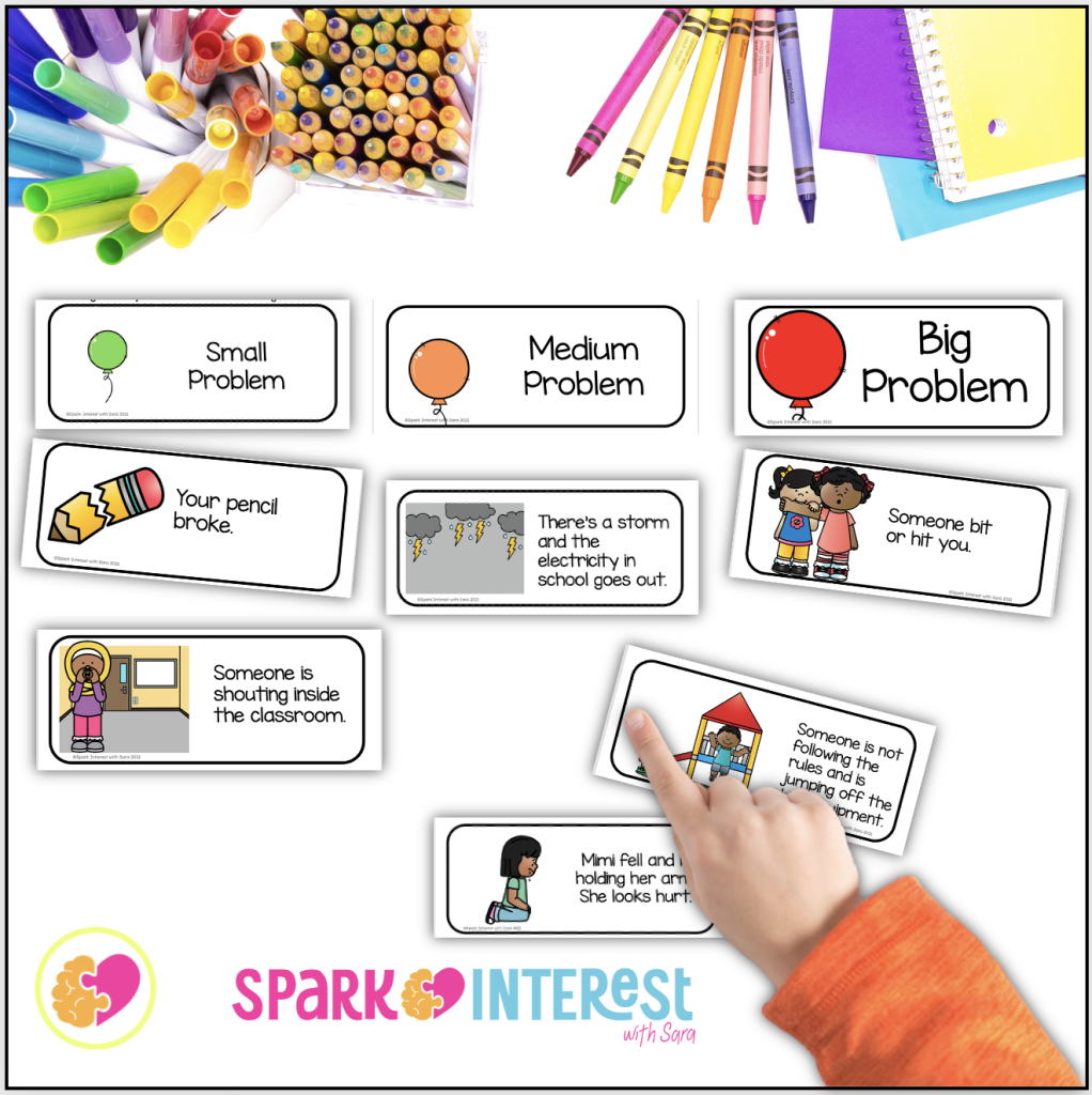 Big vs Small Problems Scenarios for Preschool & Kindergarten | Made By ...