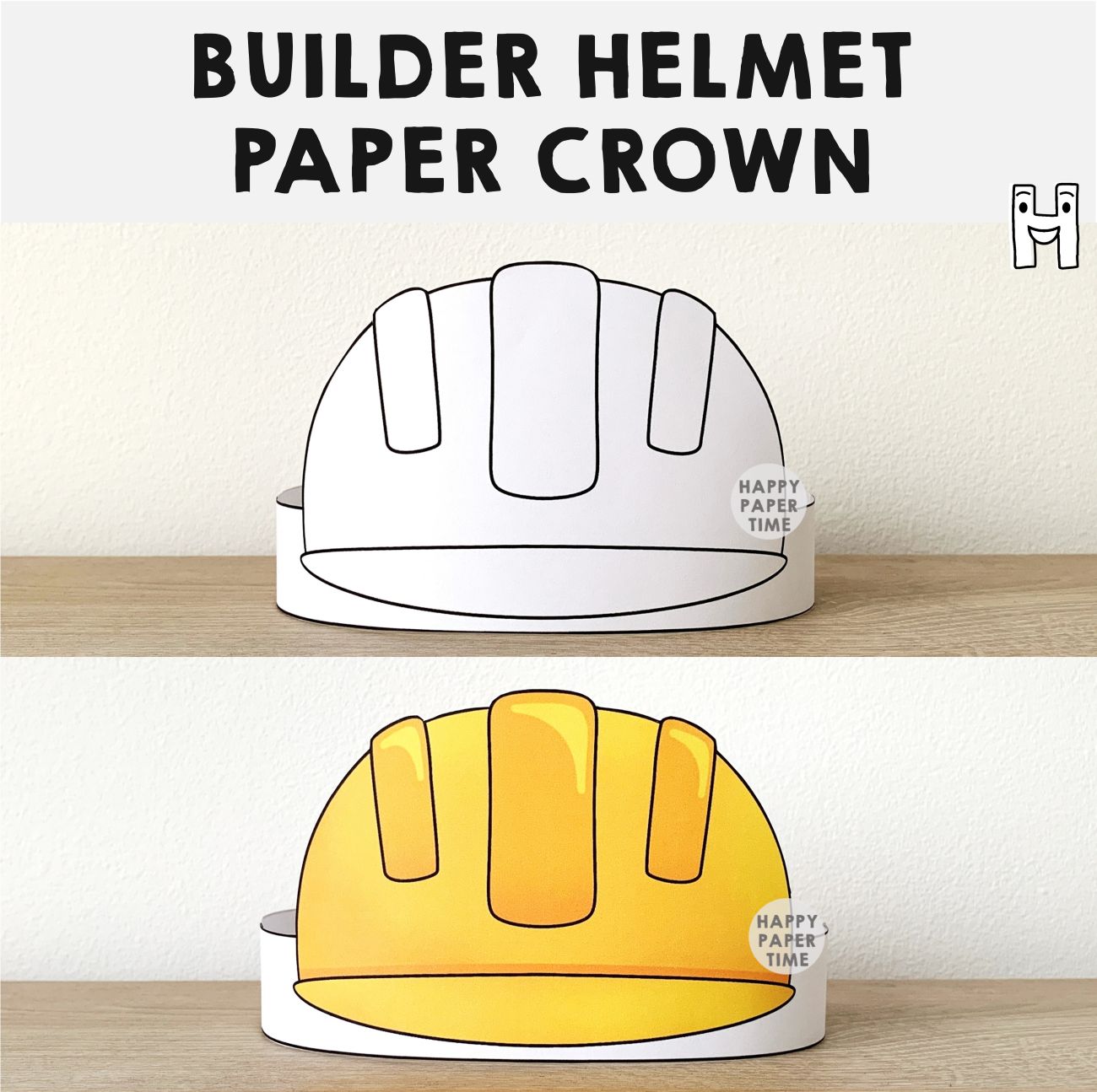 construction paper football helmet American | DIY Papercraft Template Football Paper Hat – Non-Toy